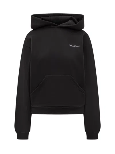 Disney X Coperni Mini Maleficent Hoodie In Black
