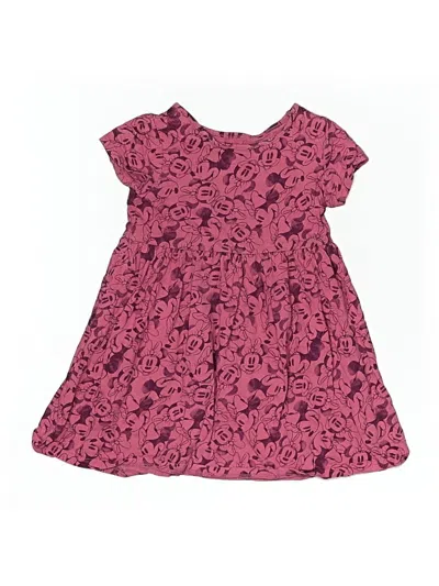 Pre-owned Disney X Jumping Beans Kids' Dress In Burgundy
