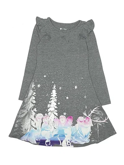 Pre-owned Disney X Jumping Beans Kids' Dress In Gray