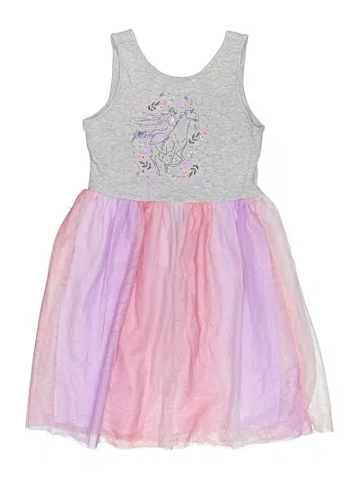 Pre-owned Disney X Jumping Beans Kids' Dress In Silver