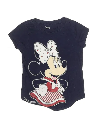 Pre-owned Disney X Jumping Beans Kids' Short Sleeve T-shirt In Blue