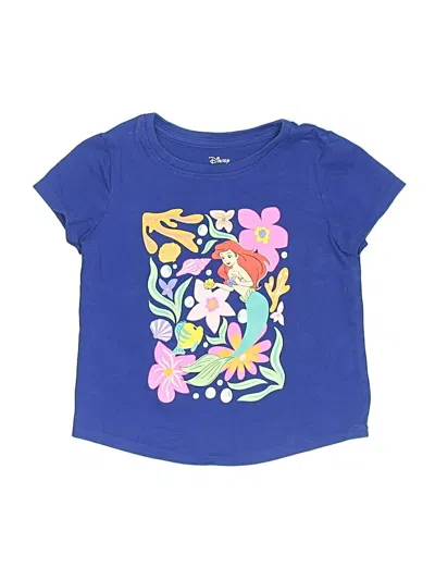Pre-owned Disney X Jumping Beans Kids' Short Sleeve T-shirt In Blue