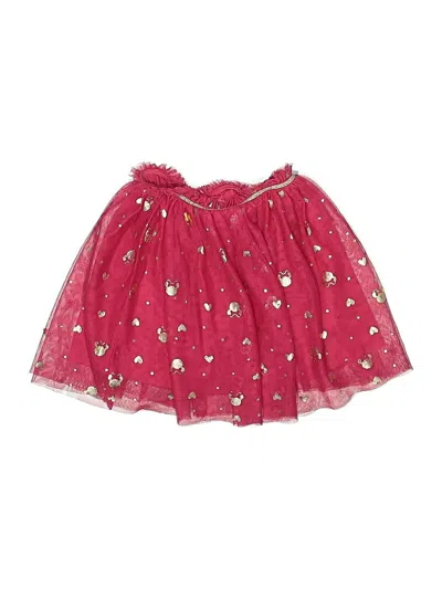 Pre-owned Disney X Jumping Beans Kids' Skirt In Burgundy