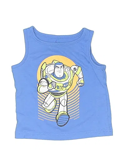 Pre-owned Disney X Jumping Beans Babies' Sleeveless T-shirt In Blue