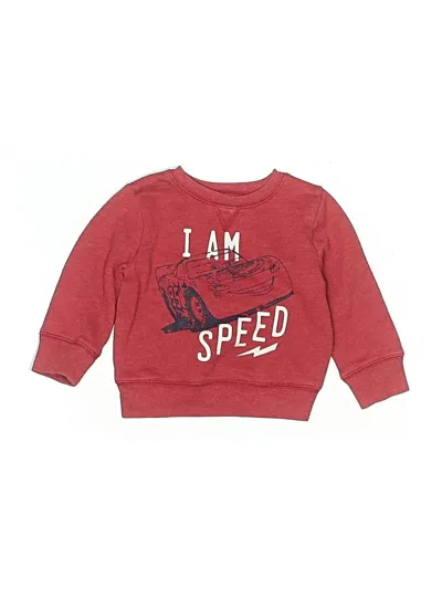 Pre-owned Disney X Jumping Beans Babies' Sweatshirt In Red