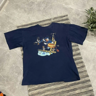 Pre-owned Disney X Mickey Mouse Te Shirt Single Stitch Disney Y2k 90's Old Money In Multicolor
