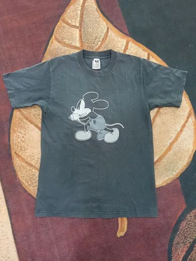 Pre-owned Disney X Number N Ine Mickey Number Nine Tshirt In Black
