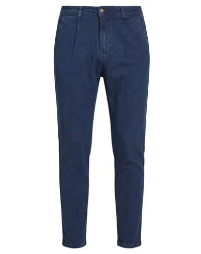 Displaj Man Pants Midnight Blue Size 26 Cotton, Elastane