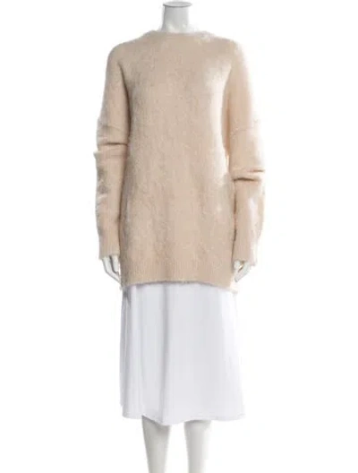 Pre-owned Dissh Alpaca Crew Neck Sweater W/ Tags In Neutral