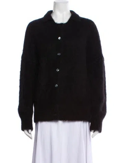 Pre-owned Dissh Alpaca Sweater In Black