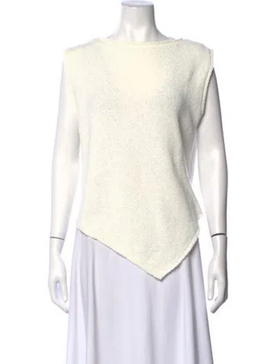 Pre-owned Dissh Bateau Neckline Sweater W/ Tags In Neutrals