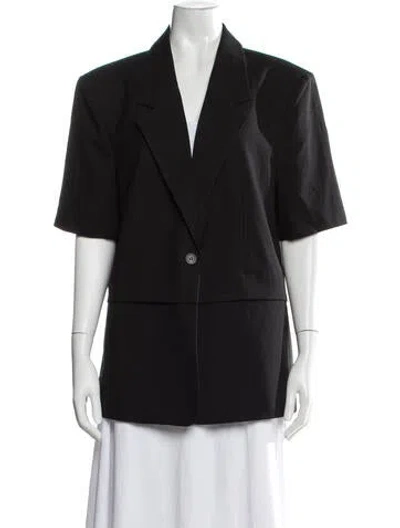 Pre-owned Dissh Blazer In Black