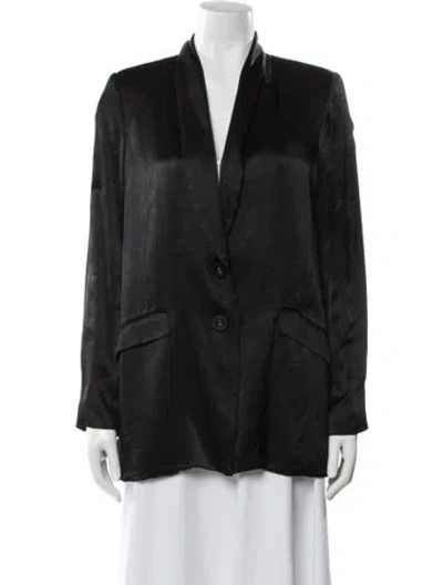 Pre-owned Dissh Blazer In Black