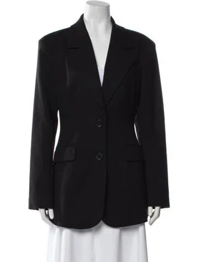Pre-owned Dissh Blazer In Black/blue