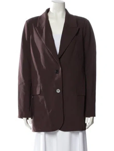 Pre-owned Dissh Blazer In Brown