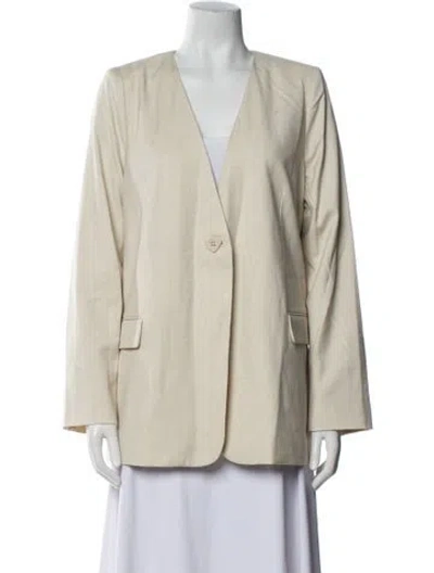 Pre-owned Dissh Blazer In Neutral