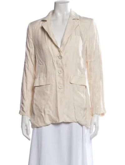 Pre-owned Dissh Blazer In Neutral