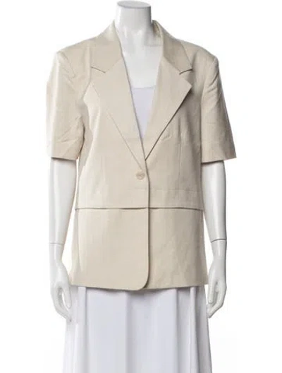 Pre-owned Dissh Blazer In Neutral