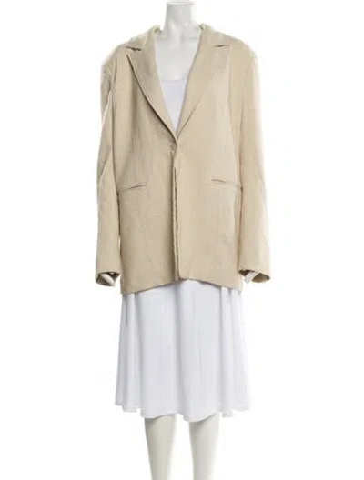 Pre-owned Dissh Blazer In Neutrals