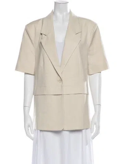 Pre-owned Dissh Blazer In Neutrals
