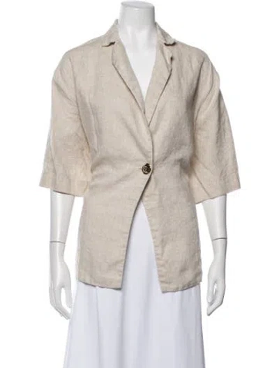 Pre-owned Dissh Blazer In Neutrals