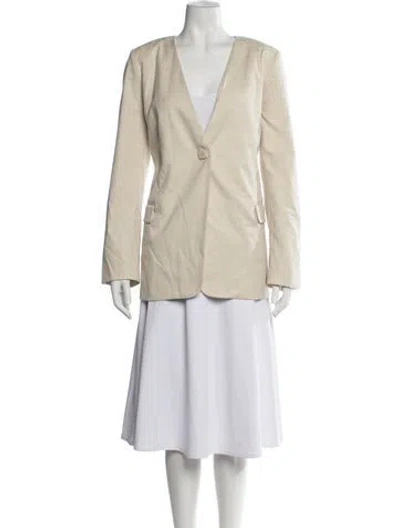 Pre-owned Dissh Blazer In Neutrals