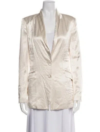 Pre-owned Dissh Blazer In Neutrals