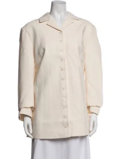 Pre-owned Dissh Blazer W/ Tags In Neutrals