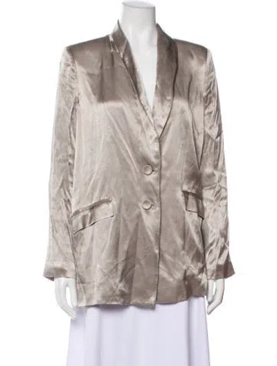 Pre-owned Dissh Blazer W/ Tags In Silver
