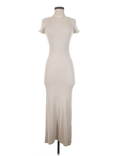 Pre-owned Dissh Casual Dress In Tan