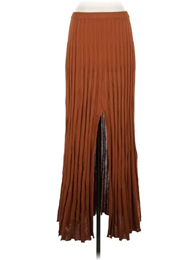 Pre-owned Dissh Casual Skirt In Brown