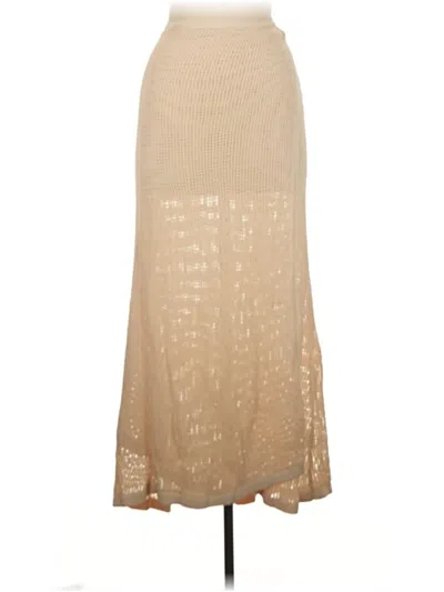 Pre-owned Dissh Casual Skirt In Tan