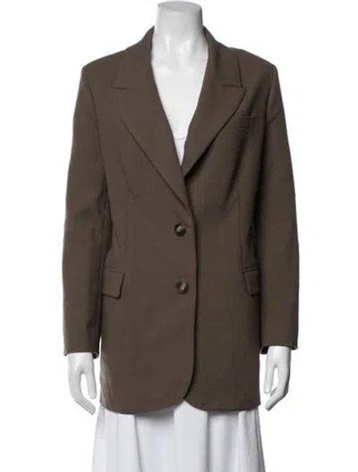 Pre-owned Dissh Coat In Brown