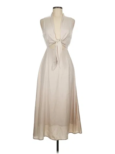 Pre-owned Dissh Cocktail Dress In Tan