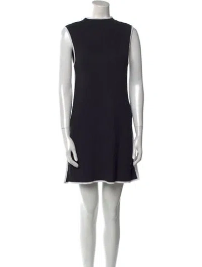 Pre-owned Dissh Cowl Neck Sleeveless Tunic In Black