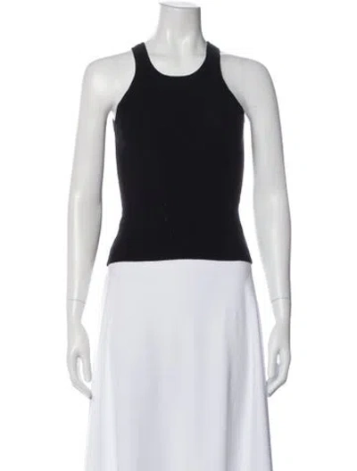 Pre-owned Dissh Crew Neck Sleeveless Top In Blue