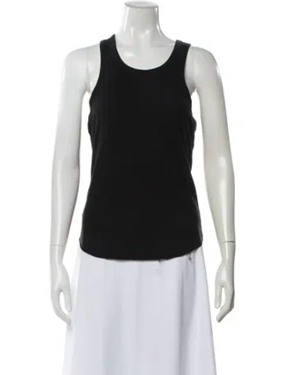 Pre-owned Dissh Crew Neck Sleeveless Top In Gray