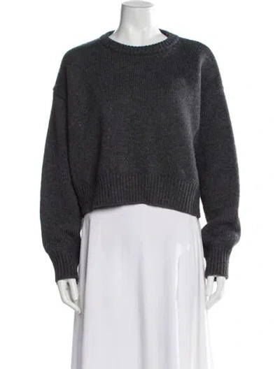 Pre-owned Dissh Crew Neck Sweater In Gray