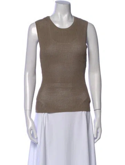 Pre-owned Dissh Crew Neck Sweater In Green