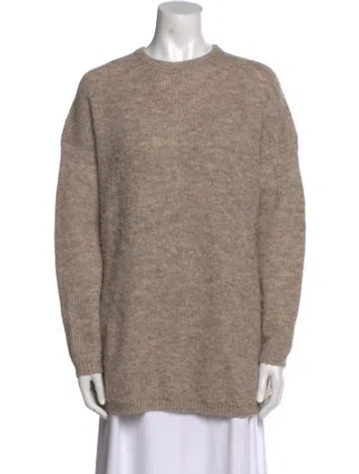 Pre-owned Dissh Crew Neck Sweater In Neutral
