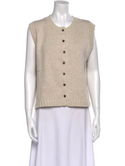 Pre-owned Dissh Crew Neck Sweater In Neutral