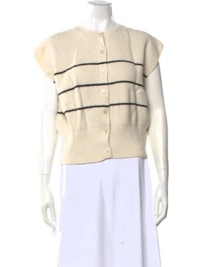 Pre-owned Dissh Crew Neck Sweater In Neutral