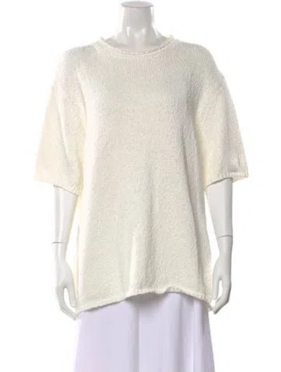 Pre-owned Dissh Crew Neck Sweater In Neutral