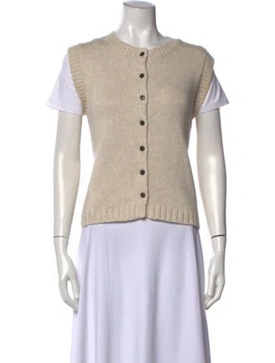 Pre-owned Dissh Crew Neck Sweater In Neutral