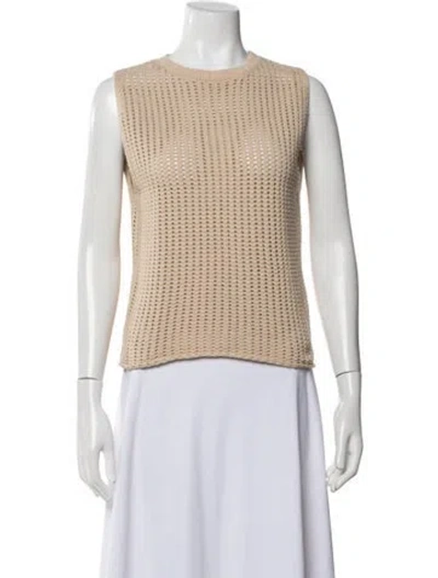 Pre-owned Dissh Crew Neck Sweater In Neutral