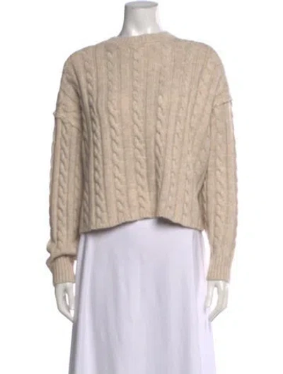 Pre-owned Dissh Crew Neck Sweater In Neutrals