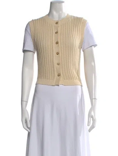 Pre-owned Dissh Crew Neck Sweater In Neutrals