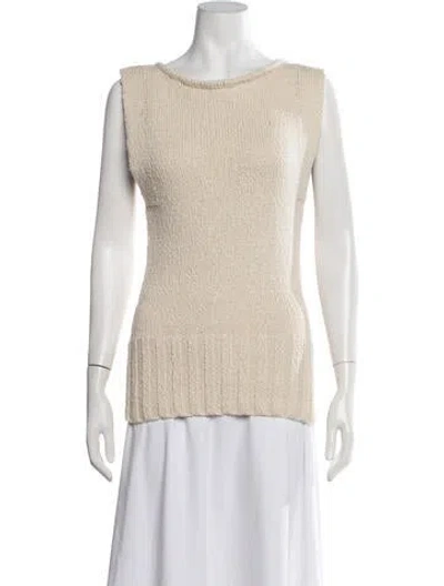 Pre-owned Dissh Crew Neck Sweater In Neutrals