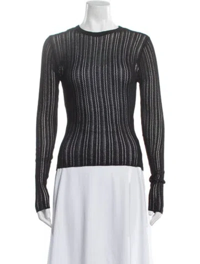 Pre-owned Dissh Crew Neck Sweater W/ Tags In Black