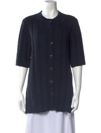 Pre-owned Dissh Crew Neck Sweater W/ Tags In Blue